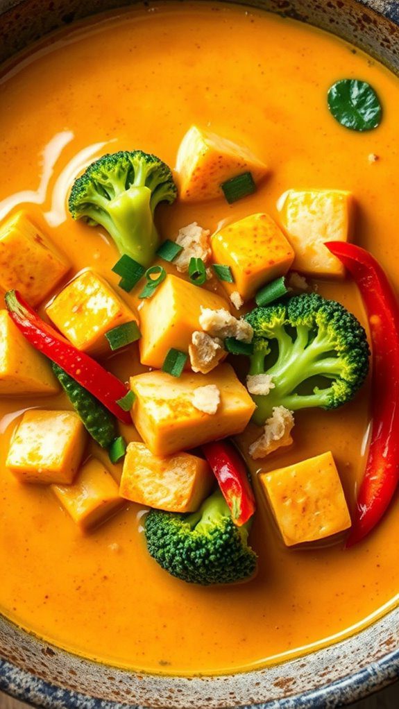 coconut curry with tofu coconut curry with tofu