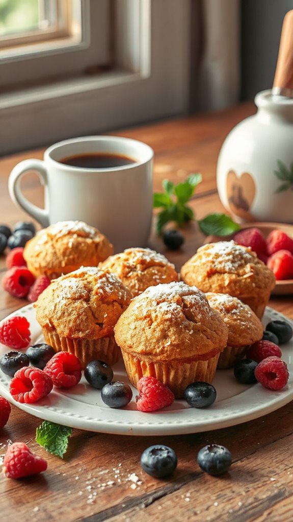 coconut flour mini muffins coconut flour mini muffins