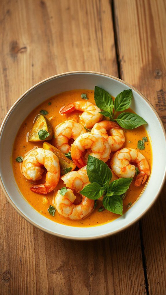 coconut infused shrimp curry coconut infused shrimp curry