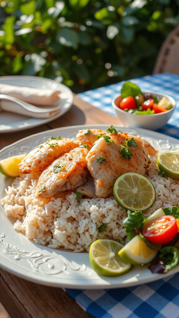 coconut lime chicken recipe