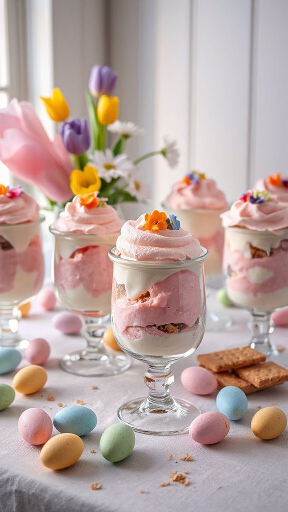 colorful festive dessert layers colorful festive dessert layers