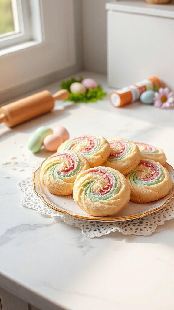 colorful spirals of joy