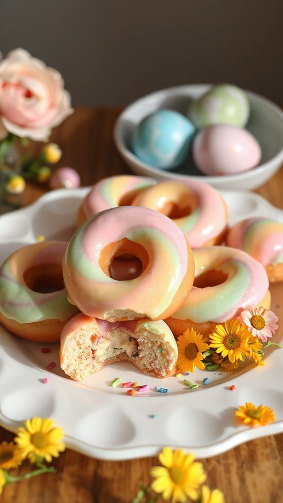 colorful swirling pastel patterns