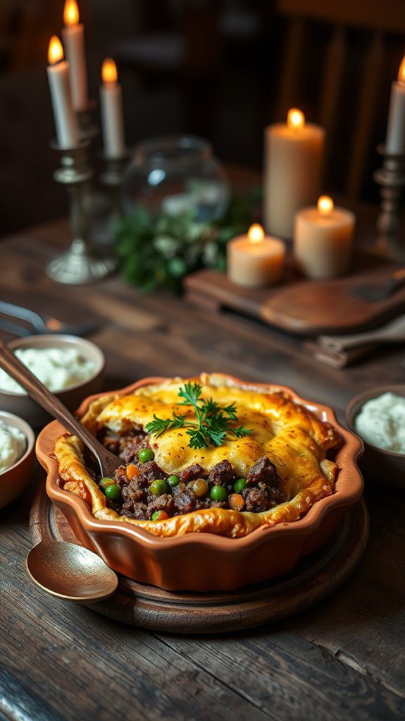 comfort food with layers