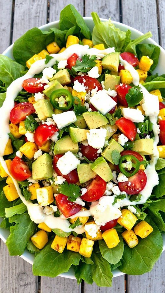 corn salad mexican flavors