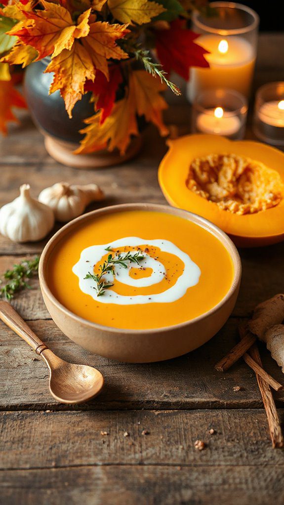 creamy butternut squash soup