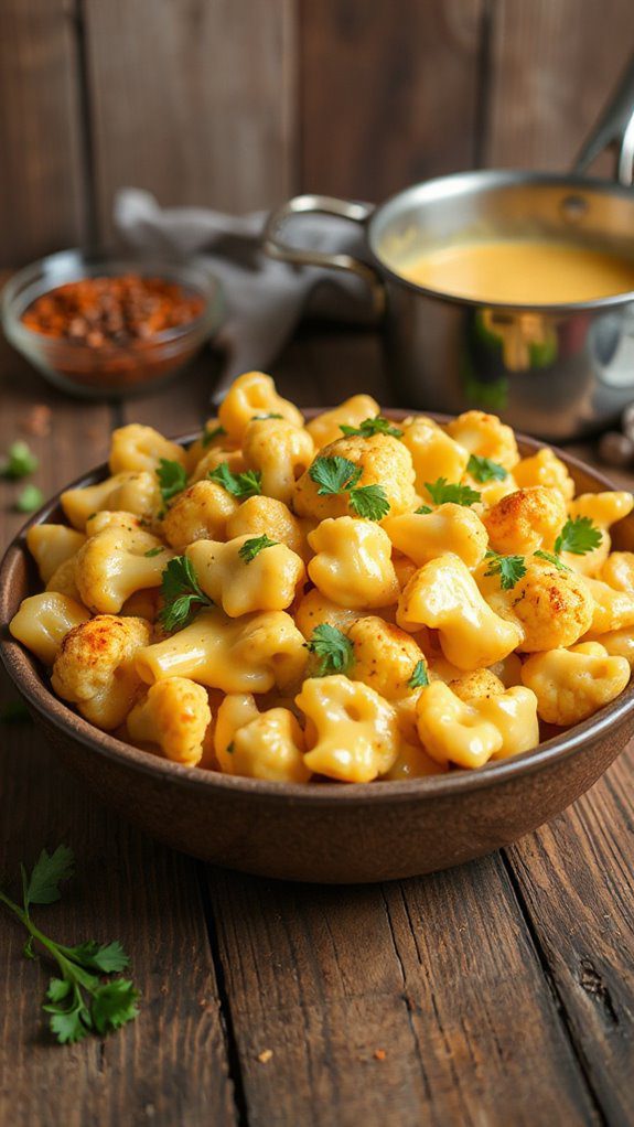 creamy cauliflower mac cheese creamy cauliflower mac cheese