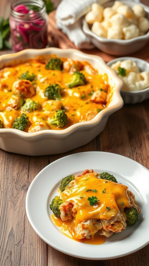 creamy chicken broccoli casserole