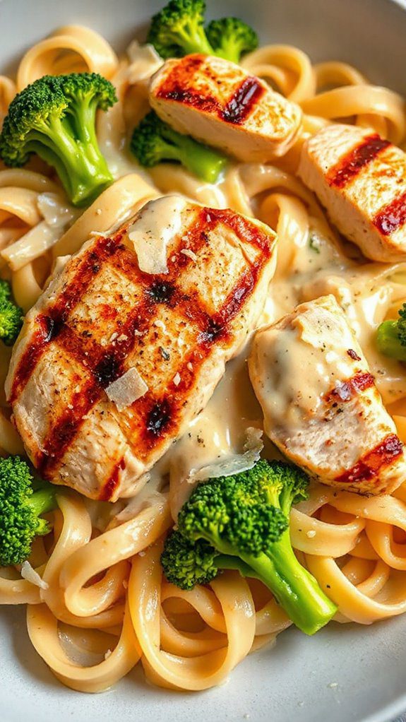 creamy chicken broccoli pasta creamy chicken broccoli pasta