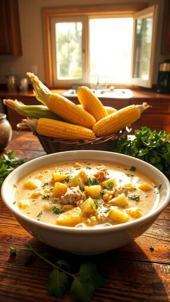 creamy chicken corn soup creamy chicken corn soup