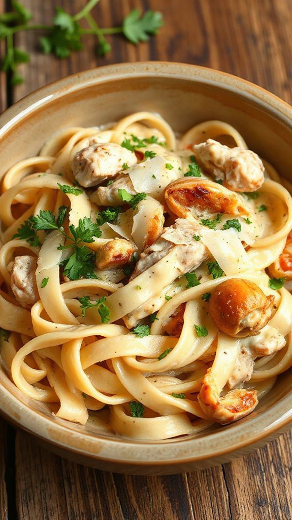 creamy chicken pasta recipe