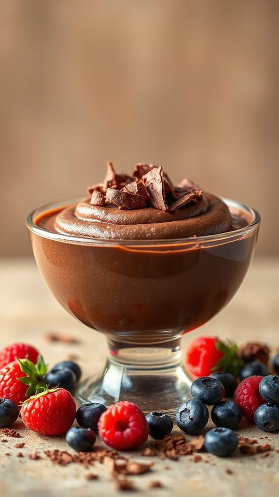 creamy chocolate avocado dessert creamy chocolate avocado dessert