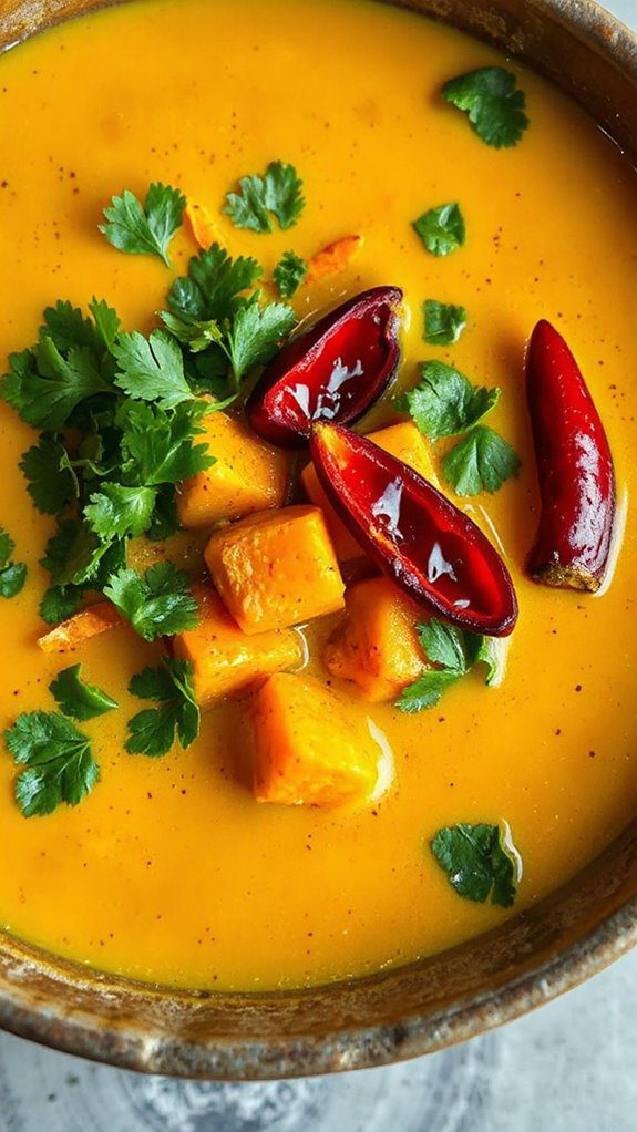 creamy coconut curry soup