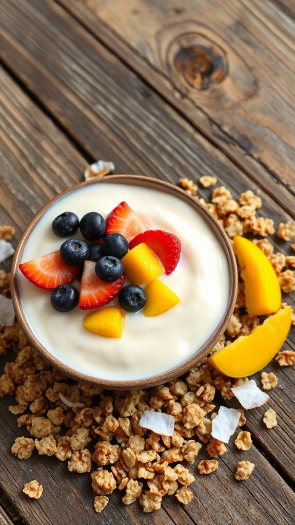 creamy coconut yogurt alternative