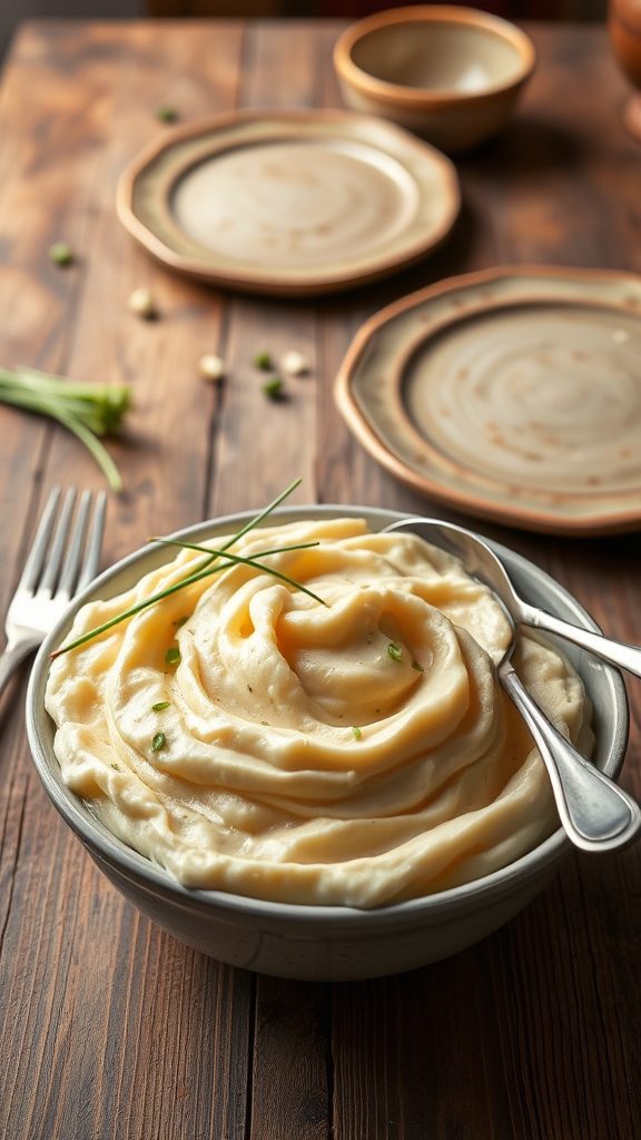 creamy goat cheese potatoes