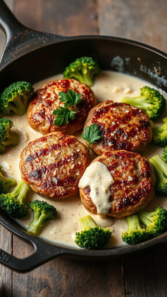 creamy hamburger pasta dish