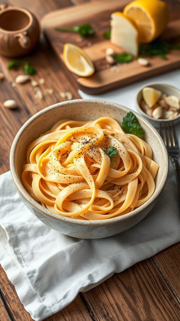 creamy italian pasta dish