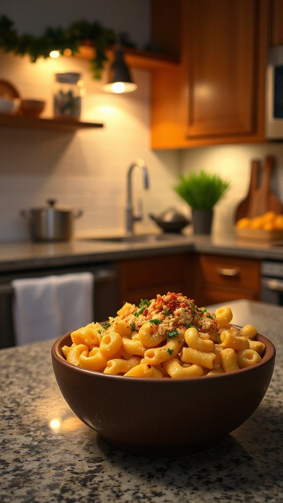 creamy pasta cheese dish