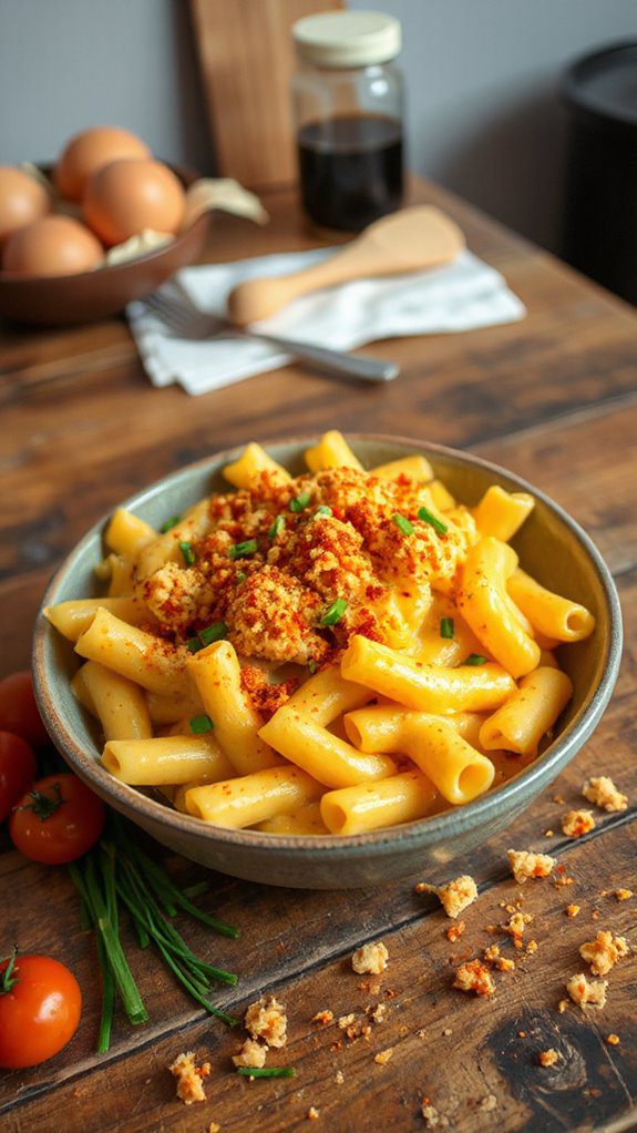 creamy plant based pasta dish