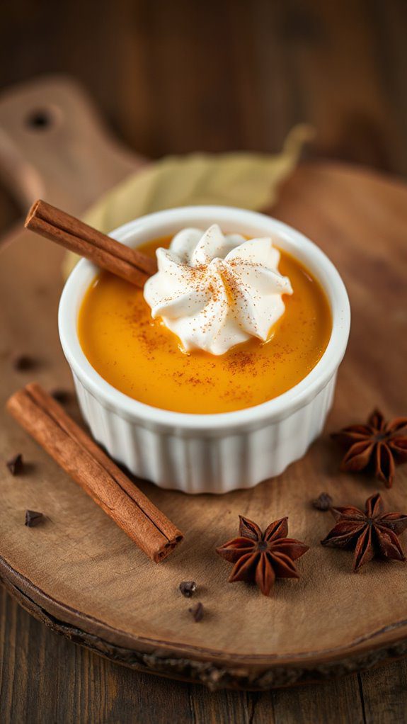 creamy pumpkin dessert recipe