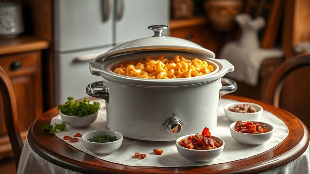 creamy slow cooked comfort food