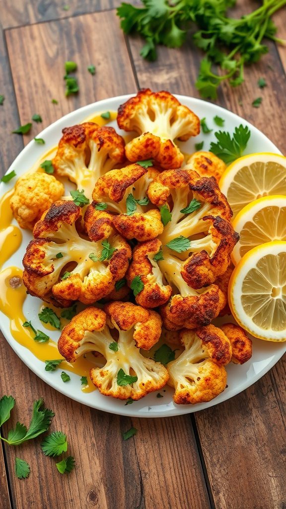 creamy tahini lemon cauliflower creamy tahini lemon cauliflower