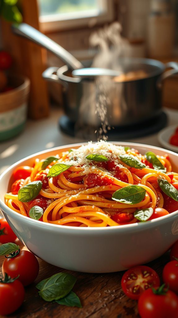 creamy tomato pasta recipe