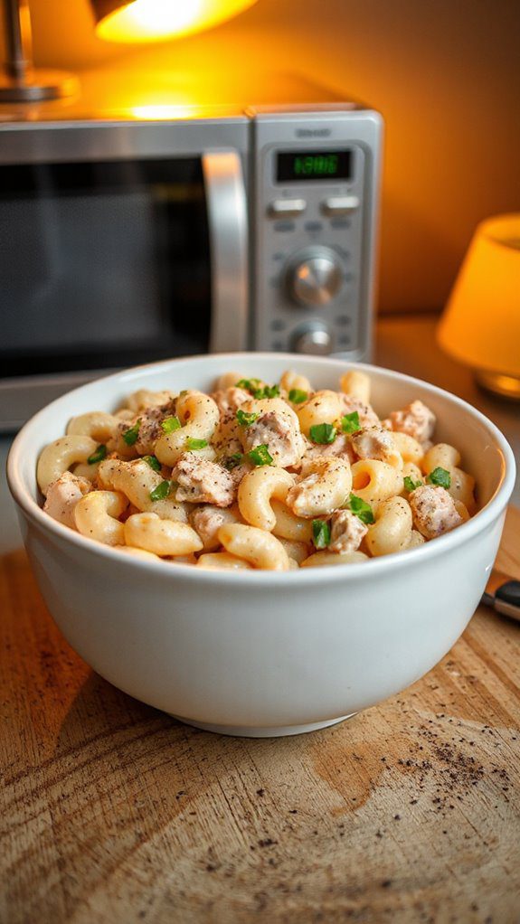 creamy tuna pasta salad