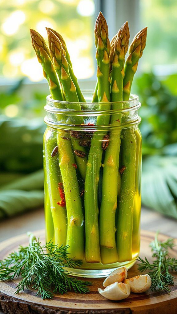 crisp and tangy vegetable preserve