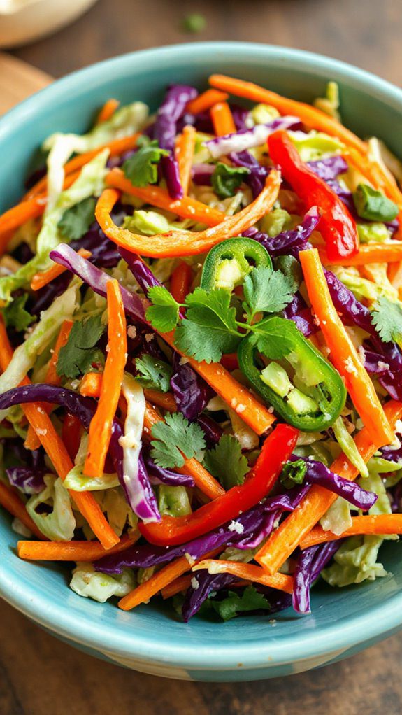 crisp tangy mexican salad