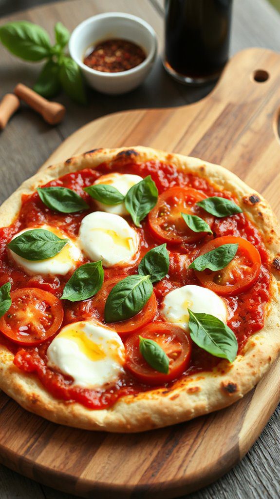 crispy air fryer pizza