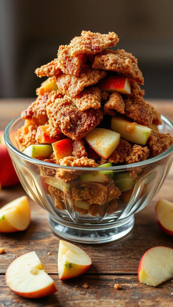 crispy apple and veggie