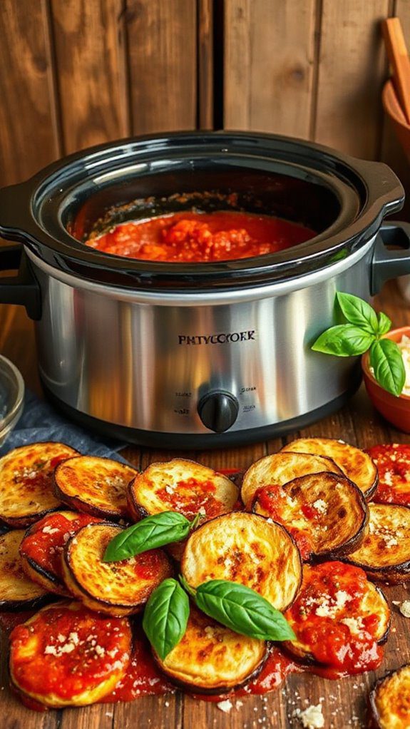 crispy baked eggplant dish crispy baked eggplant dish