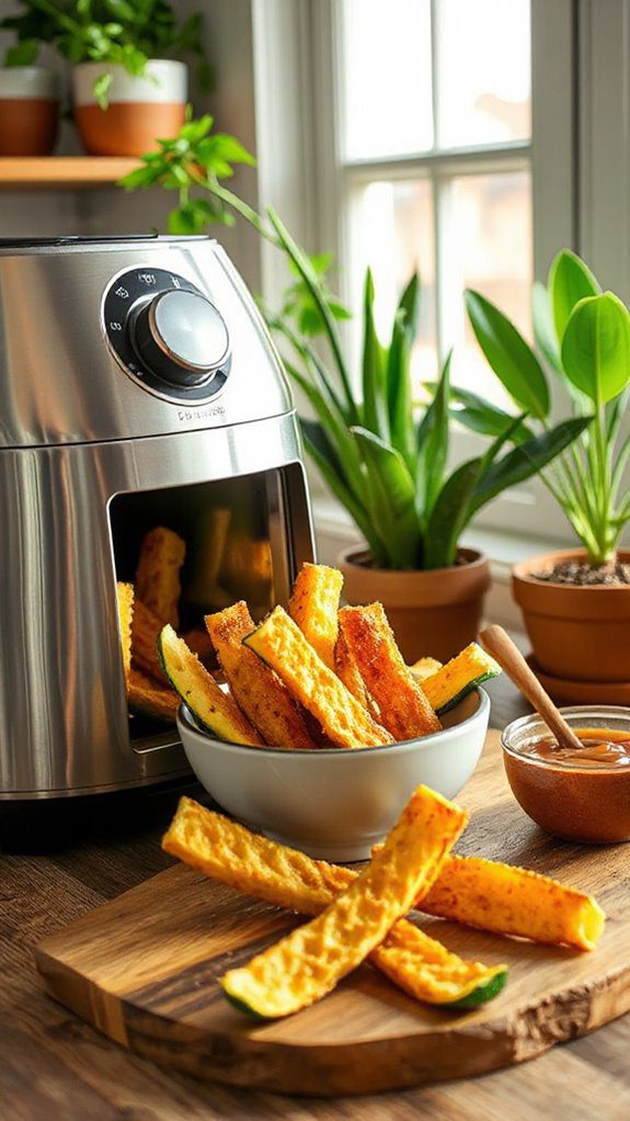 crispy baked zucchini sticks