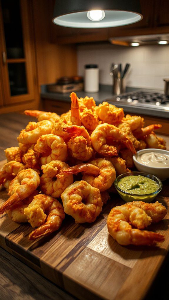 crispy bite sized shrimp delight