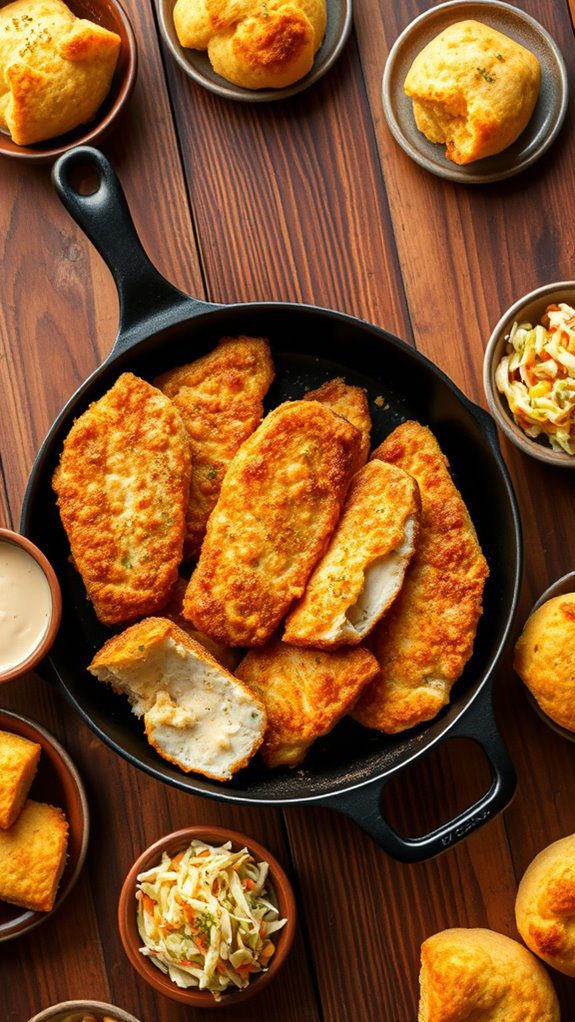 crispy catfish with tartar