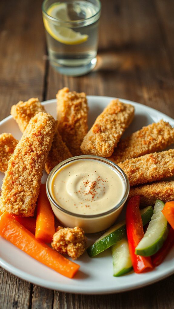 crispy fish sticks recipe