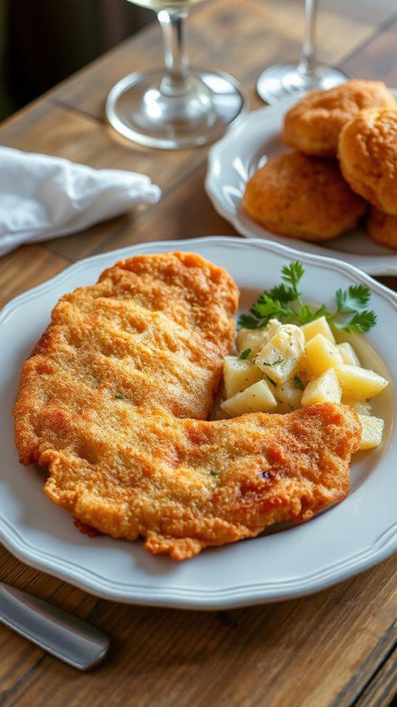 crispy fried meat cutlets crispy fried meat cutlets