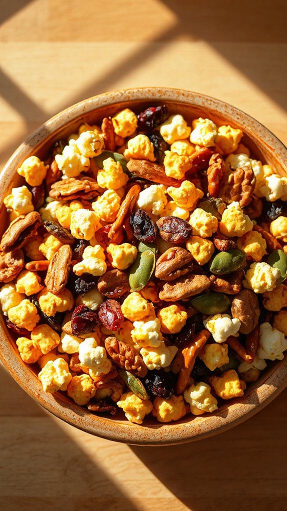 crispy savory snack blend