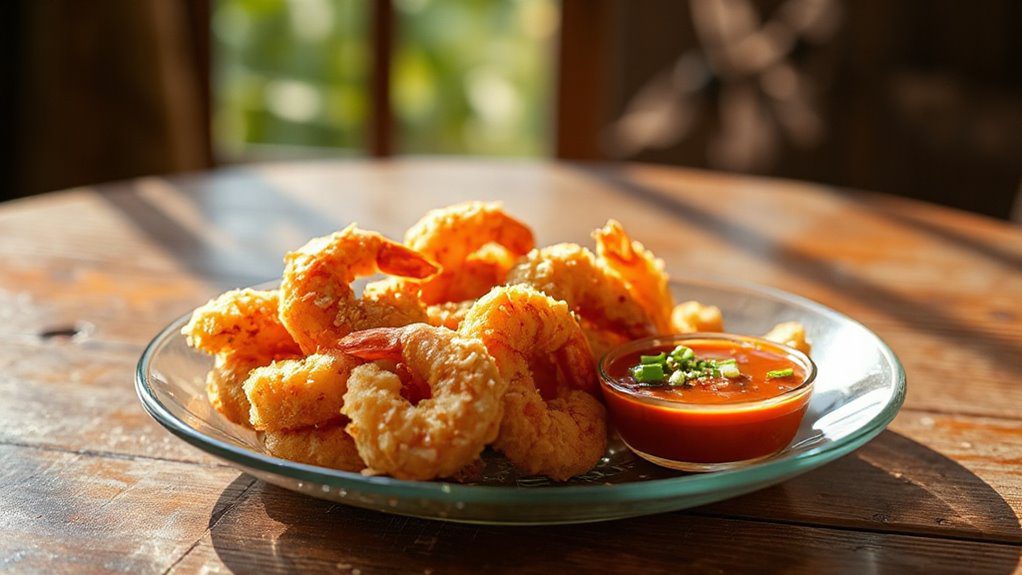 crispy shrimp spicy sauce