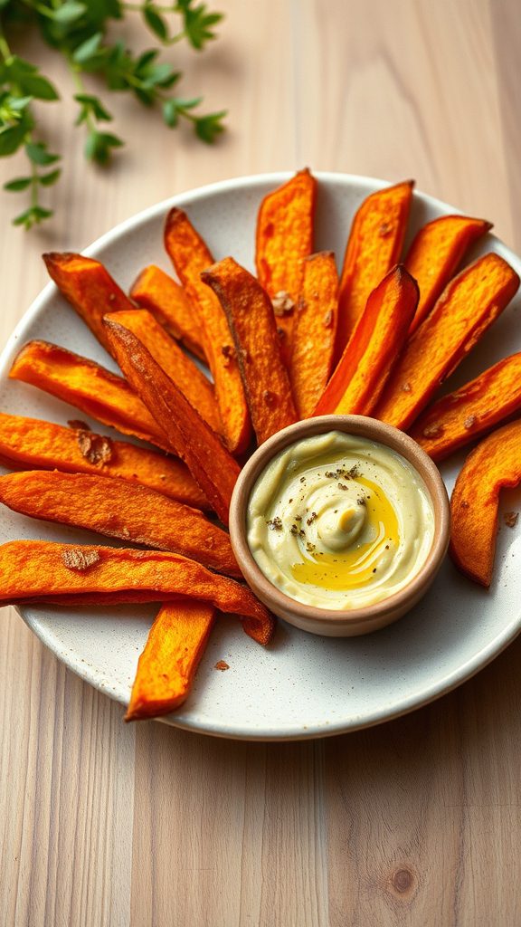 crispy sweet potato fries