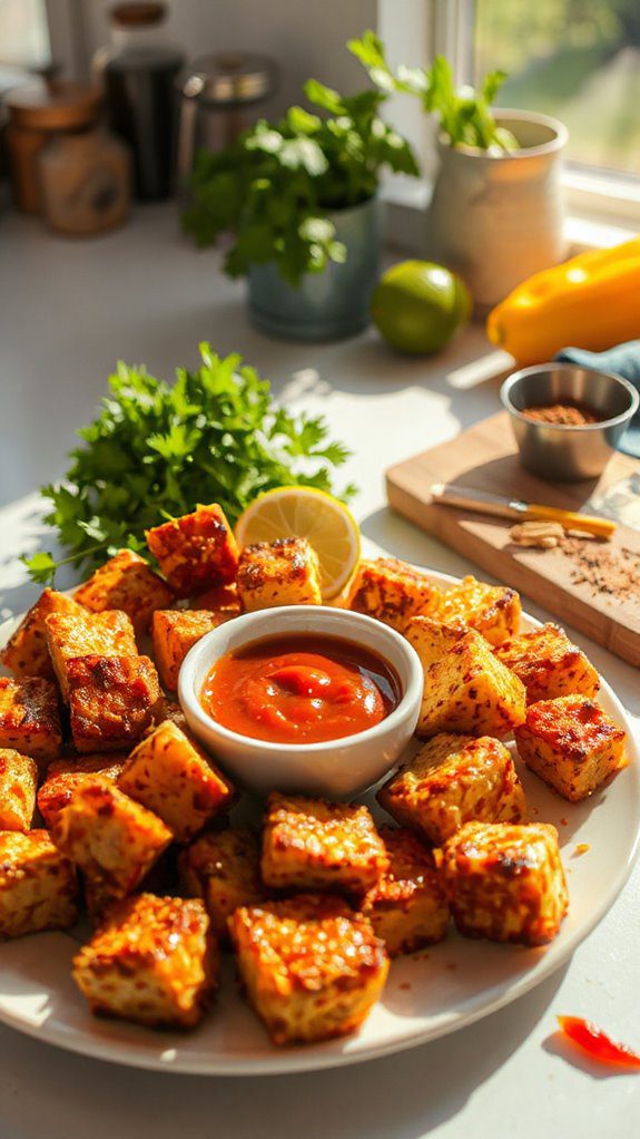 crispy tofu bites recipe