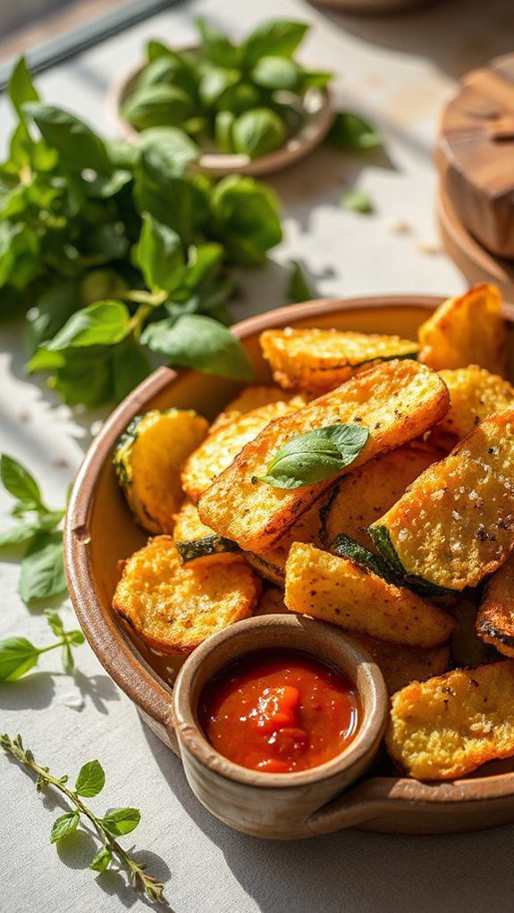 crispy zucchini fries recipe