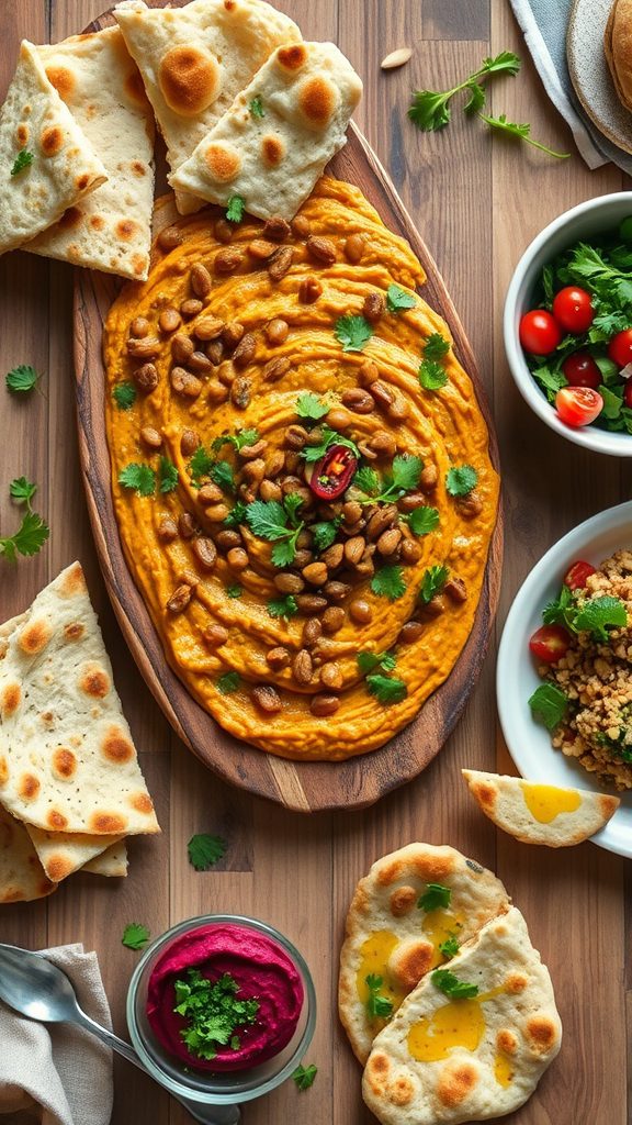 curry made with hummus curry made with hummus