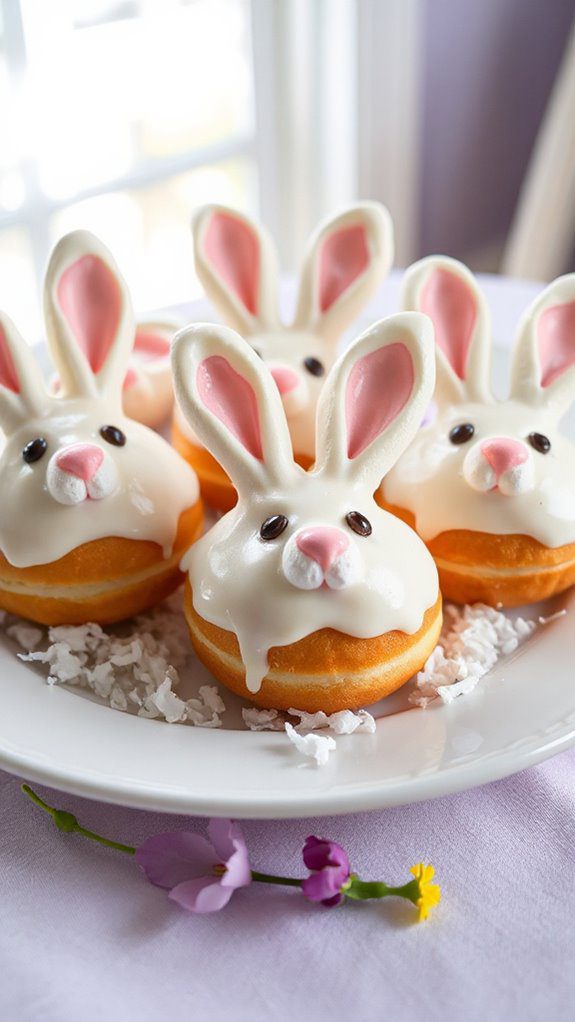 cute edible bunny faces