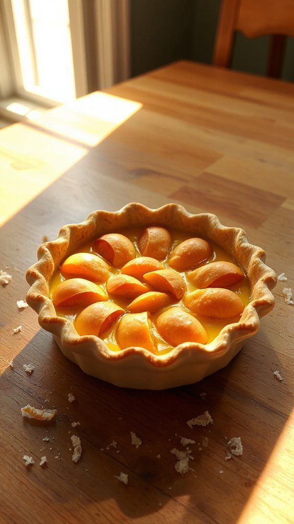 delicious apricot custard dessert delicious apricot custard dessert