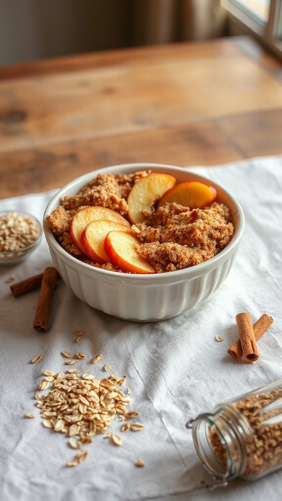 delicious baked apple dessert