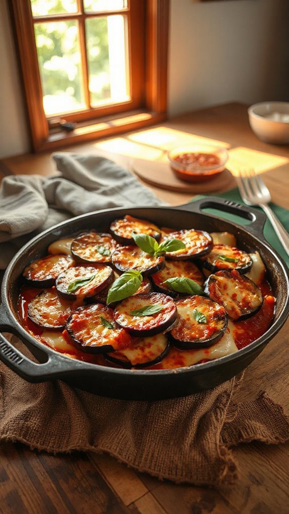 delicious baked eggplant dish