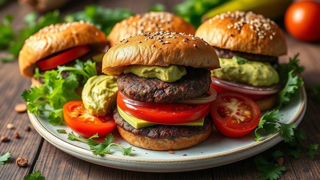 delicious black bean burgers