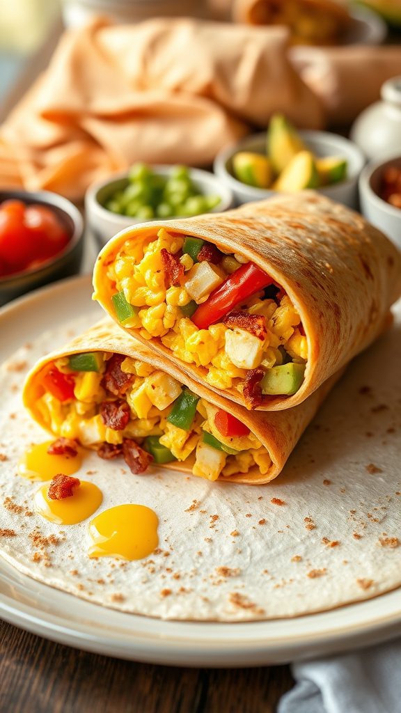delicious breakfast burrito recipe